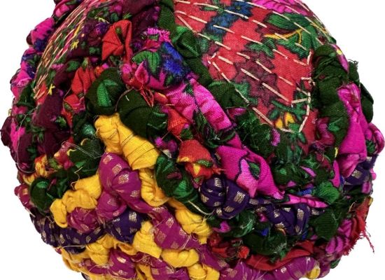 Prayer of Day Twenty Five Work Size: 70 cm Medium: Hand sewing on fabric